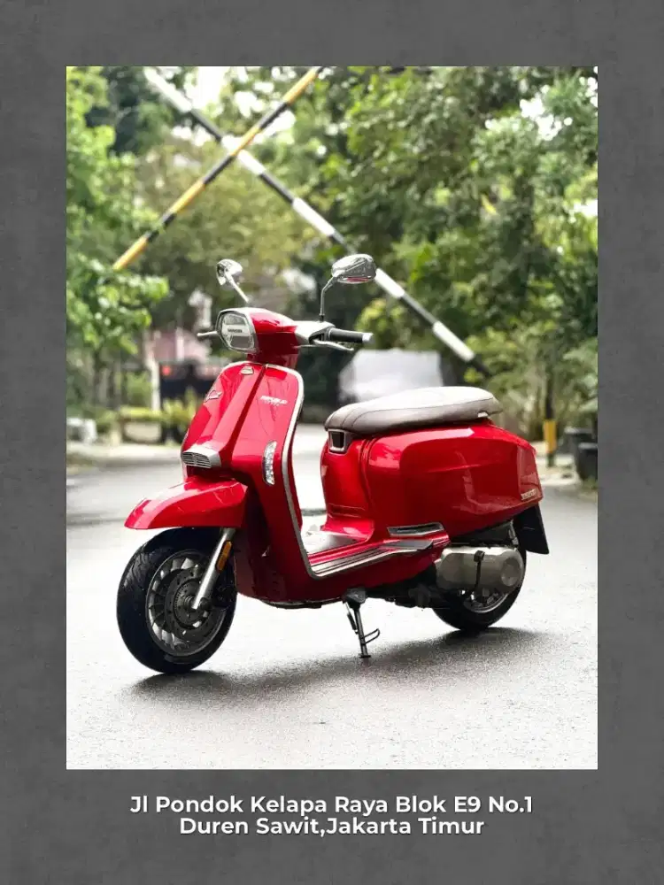 DIJUAL LAMBRETTA V200 SPECIAL ABS TH 2019 PERFRCT CONDITION