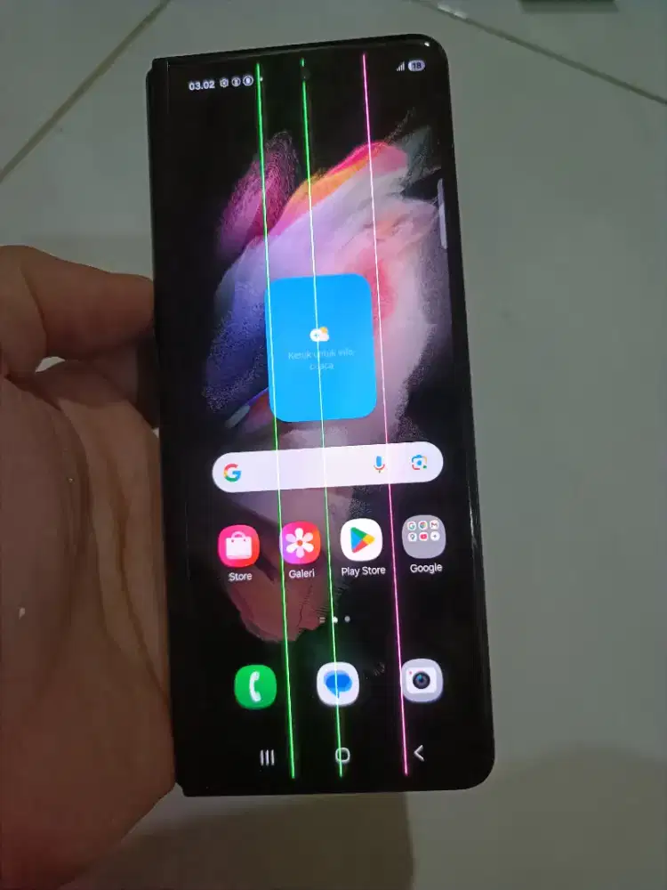 Second Samsung Fold 3 12/256gb sein mulus batangan murah aja !!
