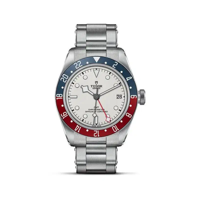 Tudor Heritage Blackbay GMT White Dial Bracelet ‘Pepsi’