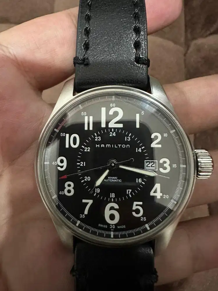 Jam Tangan Hamilton Khaki Automatic