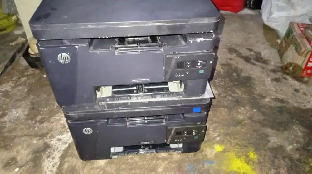 Printer HP laserjet Pro MFP M125a scanner minus