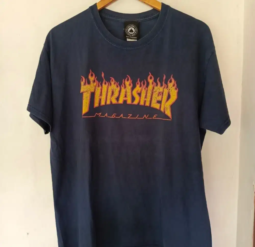 KAOS THRASHER KONDISI MULUS MINUS CRACK