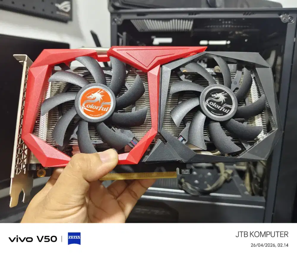 VGA COLORFUL GTX 1650 4GB GDDR6 GARANSI ON