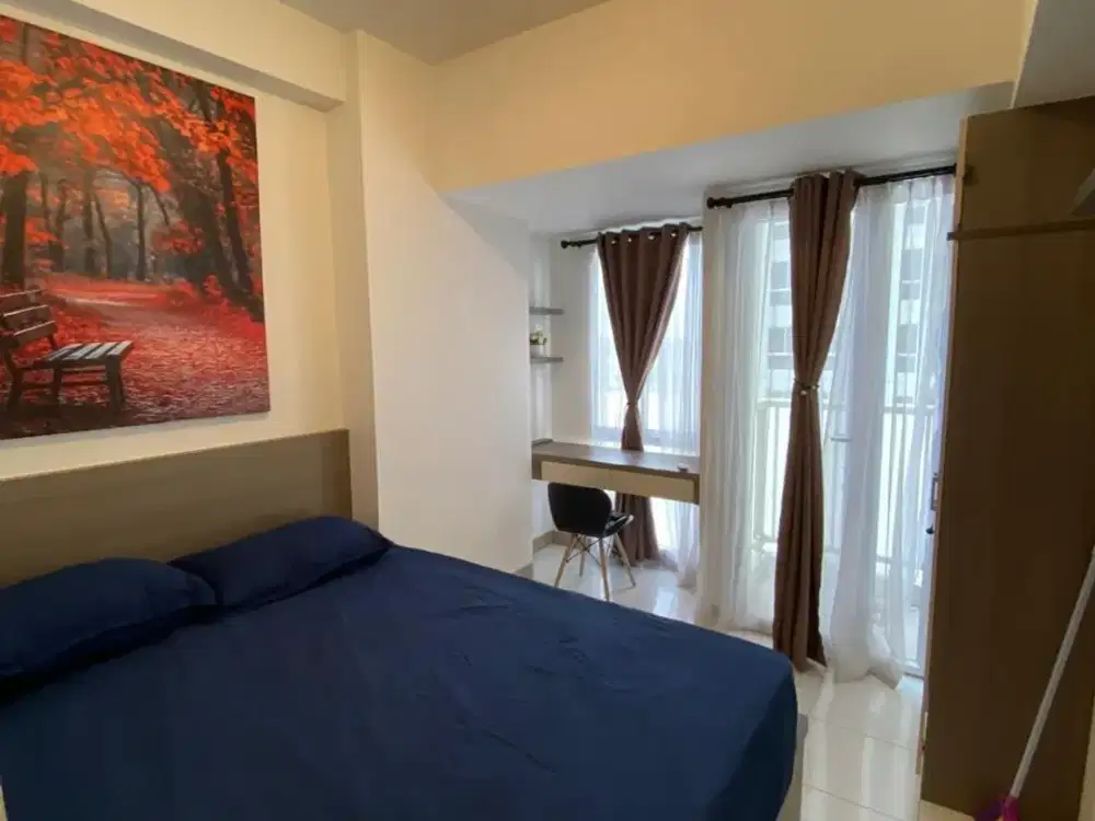 Disewakan PIK 2 Apartemen Tokyo Riverside Studio Uk. 21m2 Furnished BULANAN (Siap Pakai !)