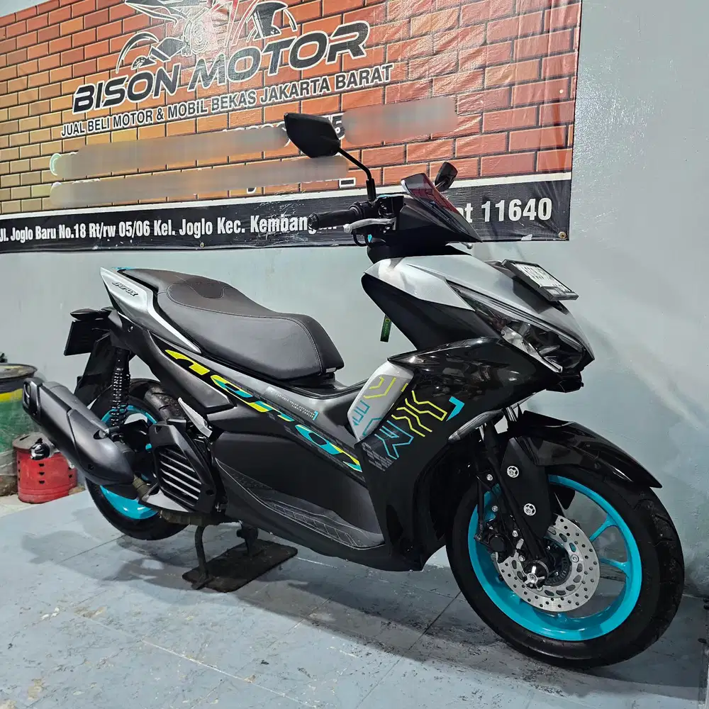 Km 2rb! Seperti baru! YAMAHA NEW AEROX 2025 Akhir CONNECTED PJK ON 155
