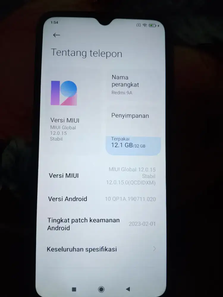 Dijual Redmi 9a 3/32GB