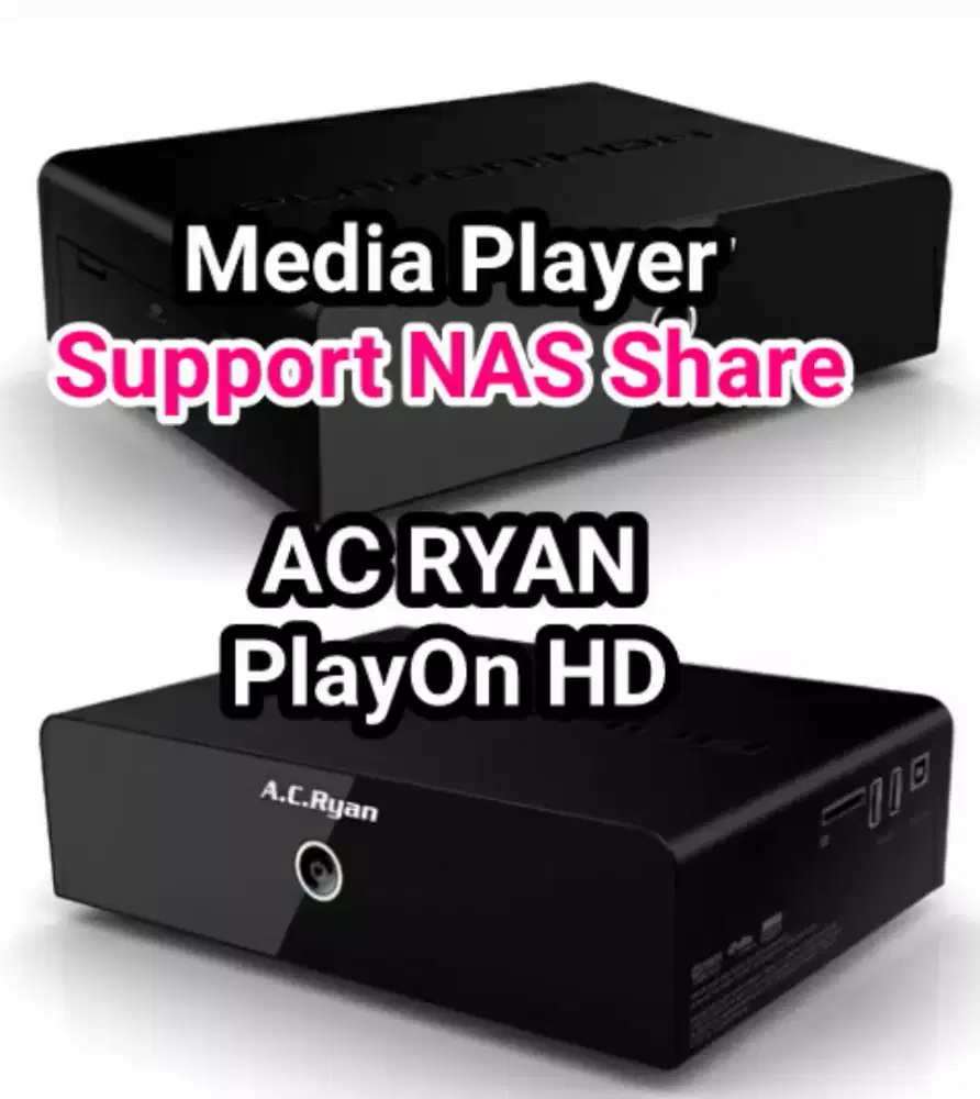 Media Player support NAS SHARE Network AC RYAN ACR-PV73901