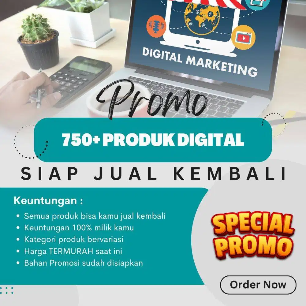 PANDUAN BERJUALAN PRODUK DIGITAL + 750 PRODUK DIGITAL TERBARU LENGKAP