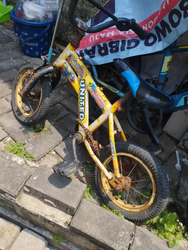 sepeda ukuran 12 apa ada nya