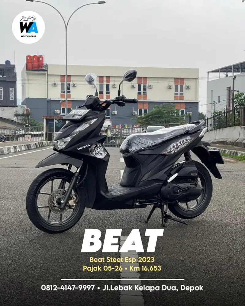 Honda New Beat Street Esp Tahun 2023 Cash/Kredit