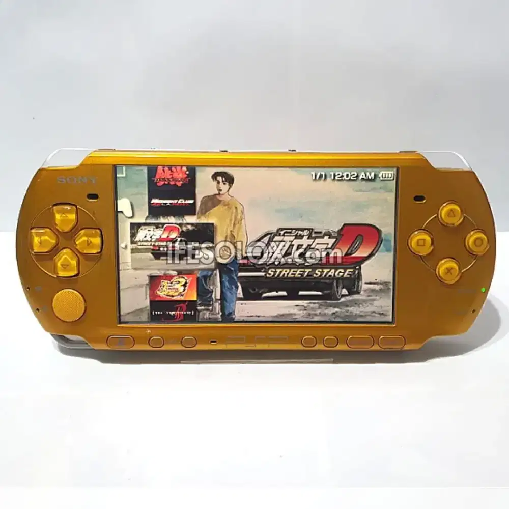Psp sony 3000 fine gold full game mulus lancarr siap main