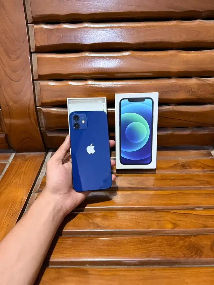 iPhone 12 64gb - Blue (Resmi iBox)