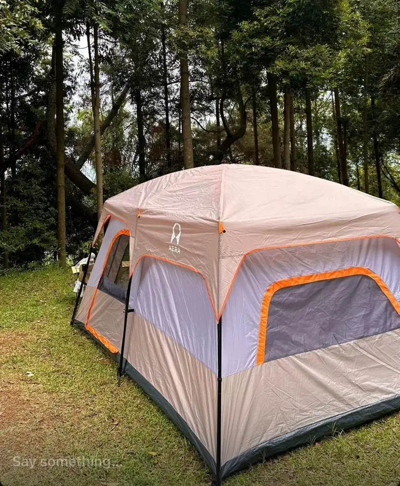 TENDA CAMPING KAPASITAS 8 orang