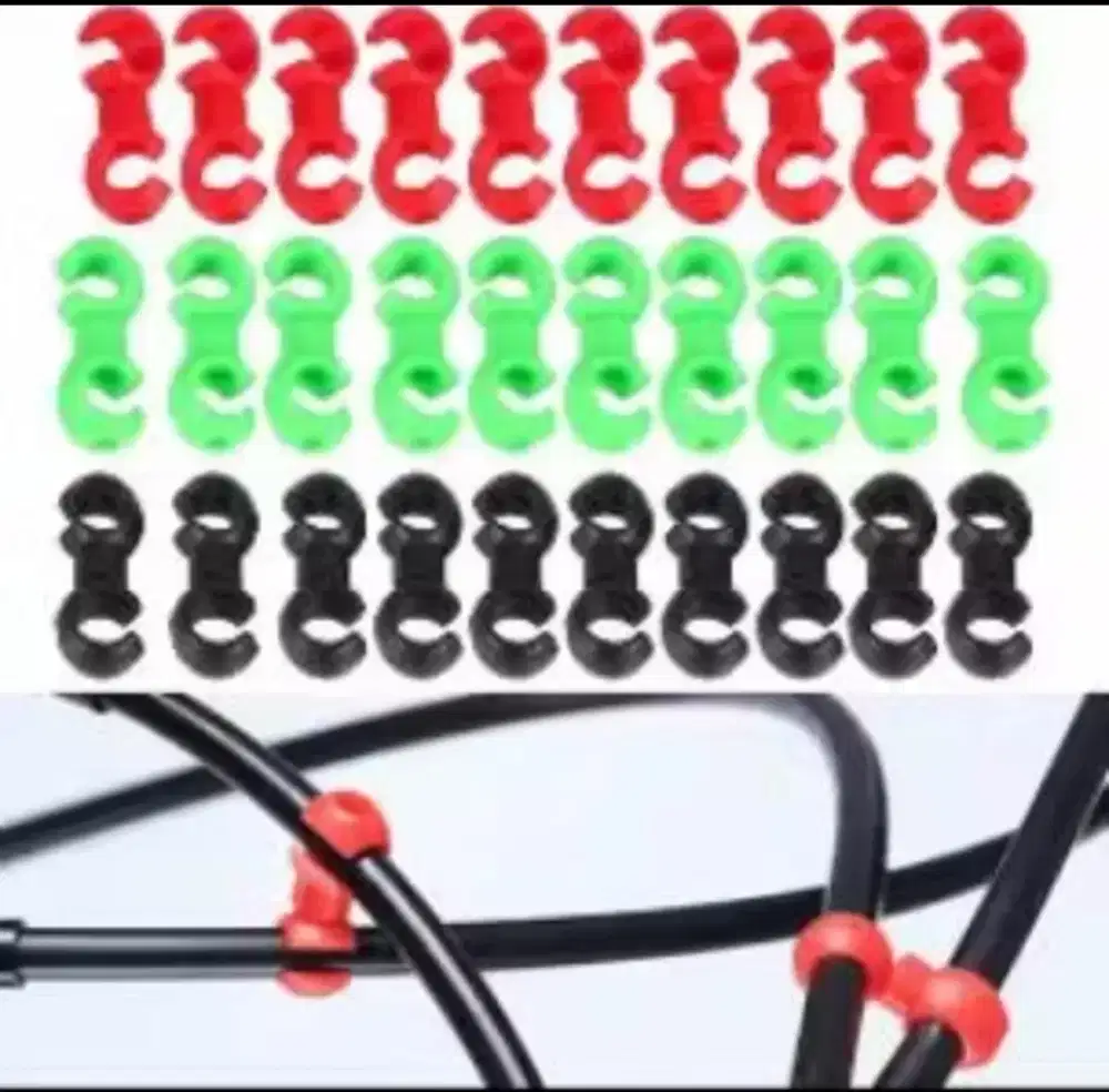 Rotating hook pengikat penjepit kabel rem shifter sepeda perapih kabel