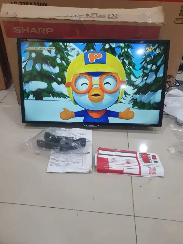 Jual tv led 24in sharp digital
