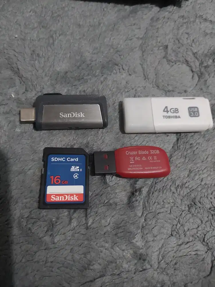 SanDisk otg type C,16GB,SDHC card 16 GB,FD 4GB, 32GB FD,take All,