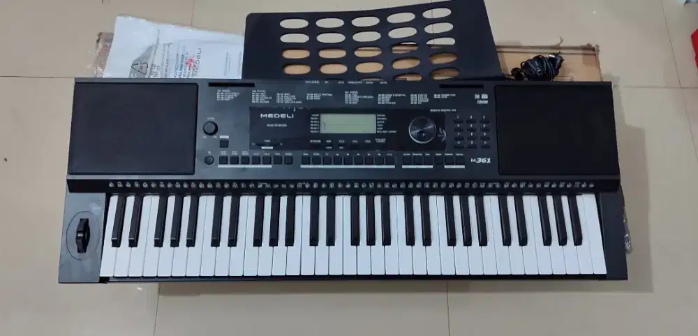 Keyboard Medeli M361 Fullset Mulus