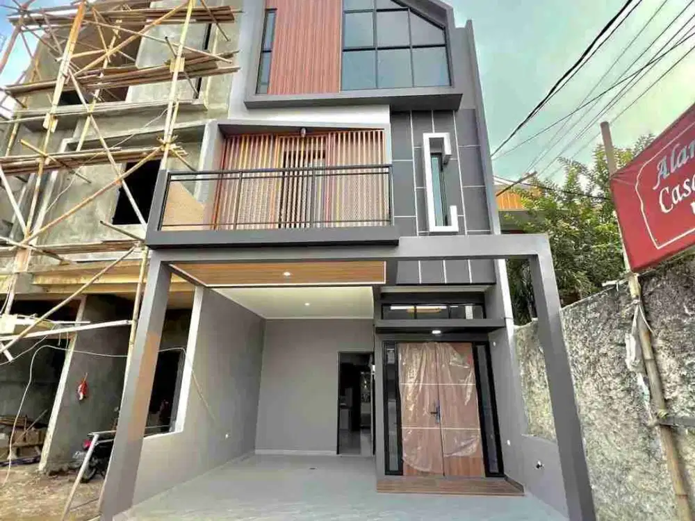 Jual Rumah Cluster Pinggir Jalan Raya di Jagakarsa Jakarta Selatan