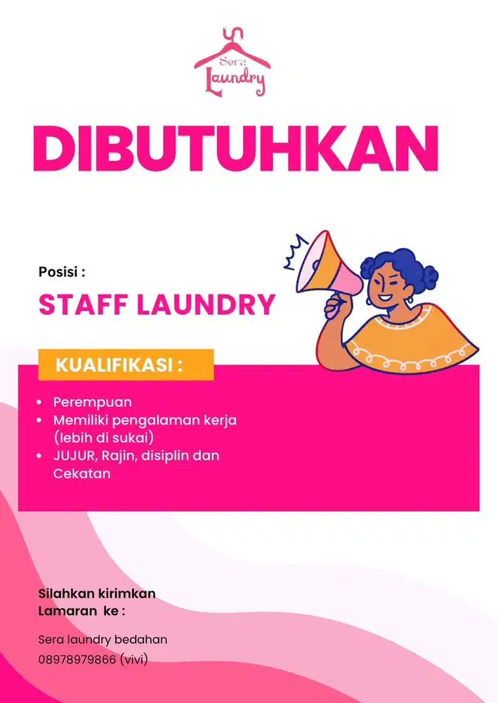Pegawai laundry