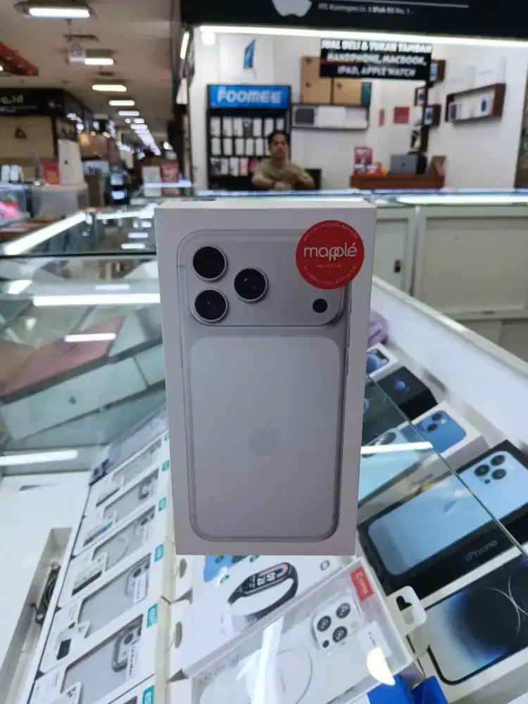 IPhone 17 Promax 256GB silver New Kredit Singkat dan cepat.