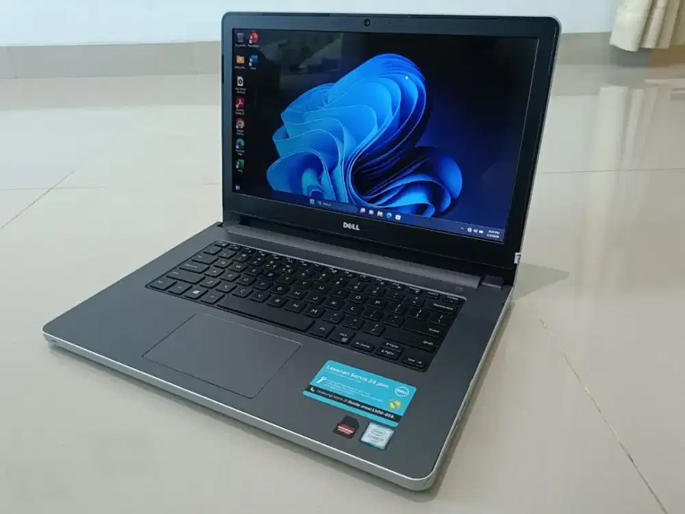 Laptop Dell Core i7 RAM 10GB SSD 256 VGA RADEON 4GB