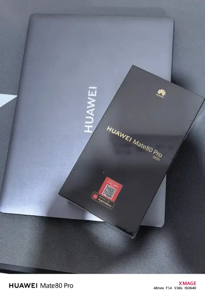 Huawei mate 80 pro gold segel Box Baru