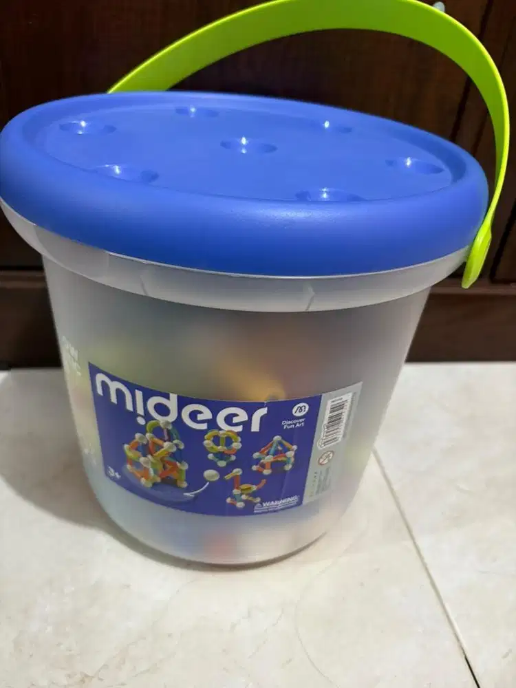 Mideer rainbow magnetic building sticks 100pcs