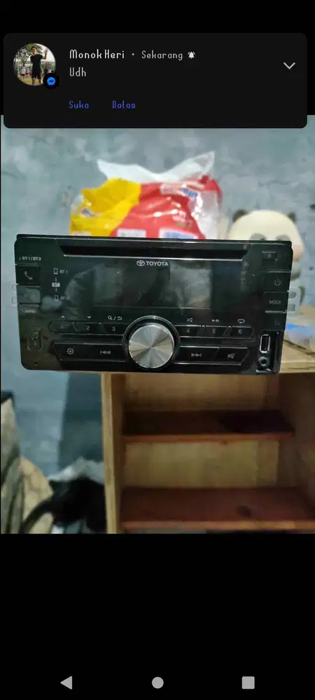 Head unit copotan toyota calya 2018 original