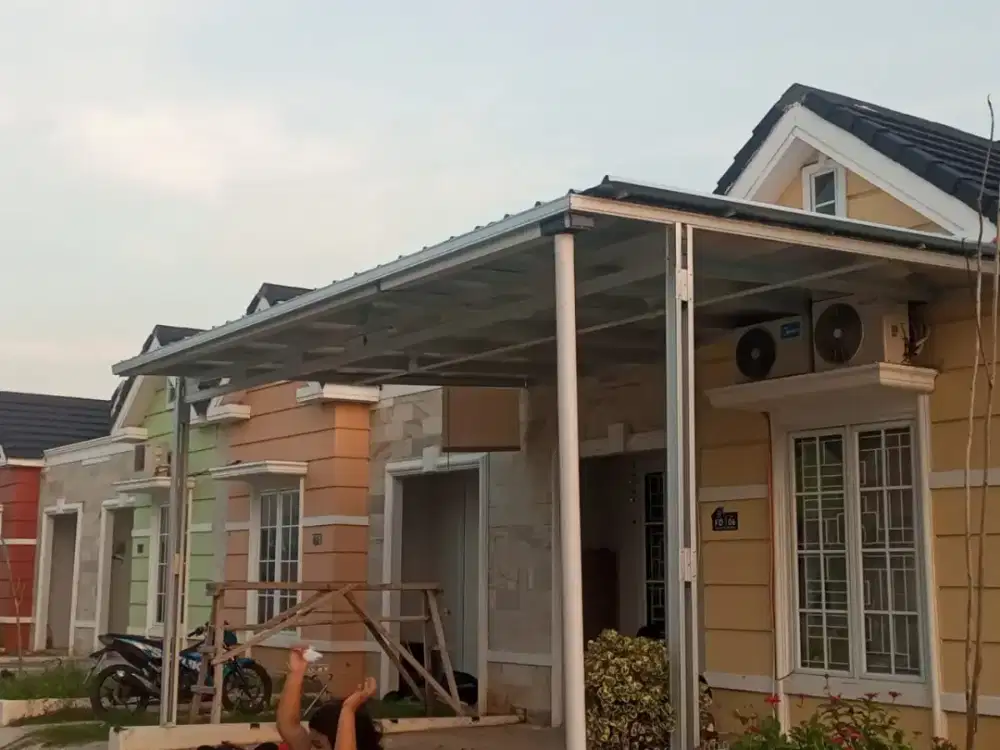 Kanopi Teras Minimalis Rapi