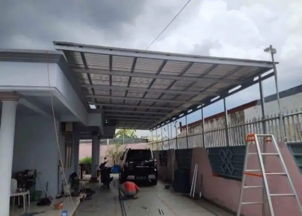 Kanopi Baja Ringan Atap Minimalis