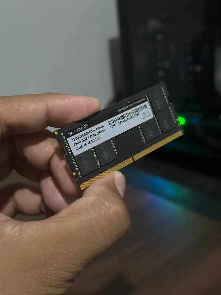 RAM Sodimm TeamGroup 32GB x1 5600 DDR5 Unit Only