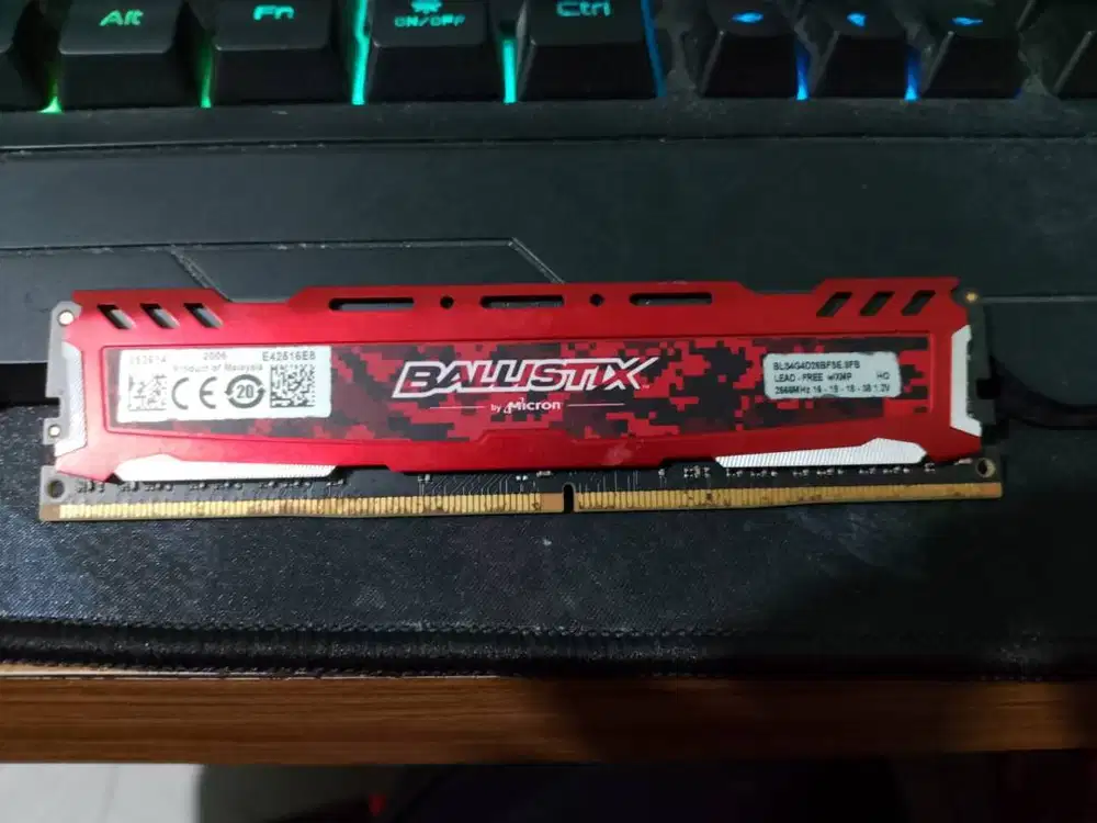 Ram Crucial ballistix 4gb ddr4 2666