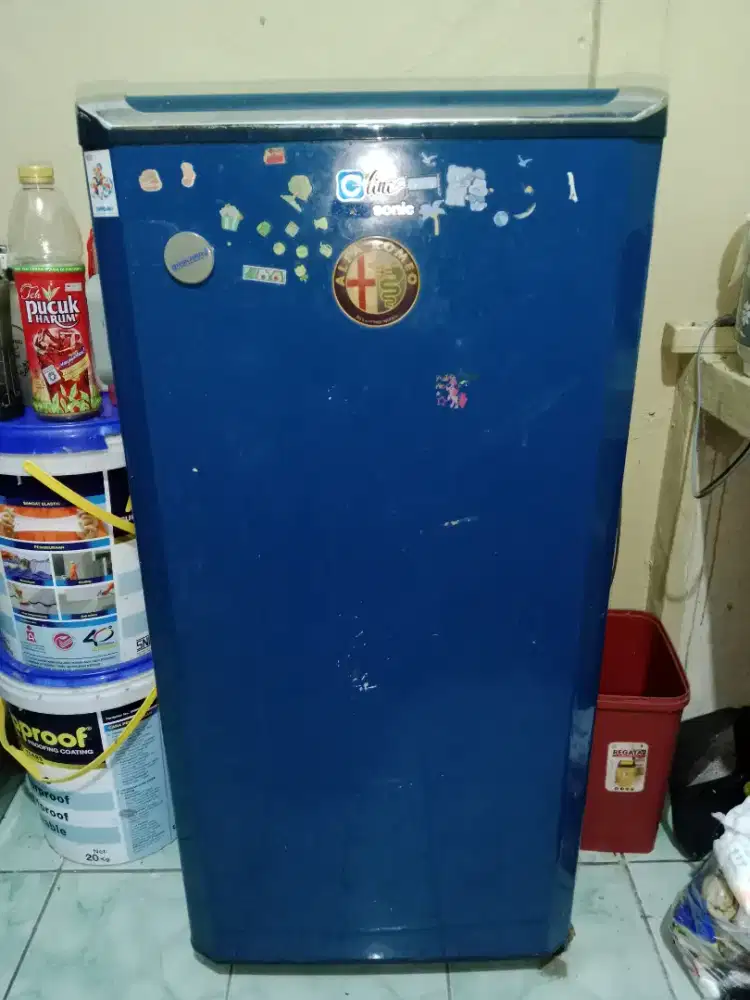 DIJUAL CEPAT KULKAS 1 PINTU MERK PANASONIC BEKAS (BU)