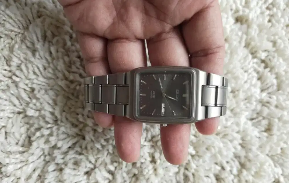 Seiko Tank Spirit Titanium Original