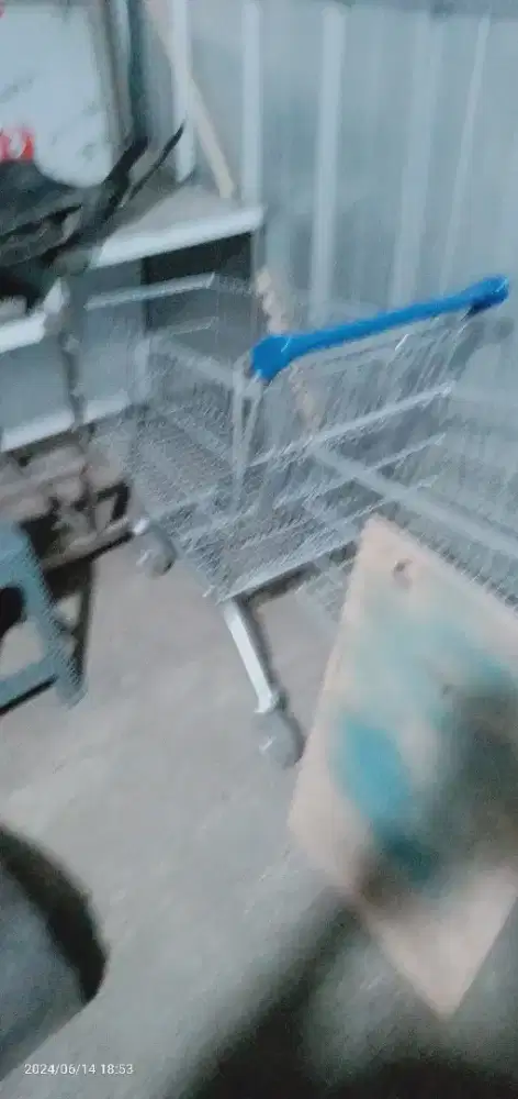 Trolly supermarket 120 liter