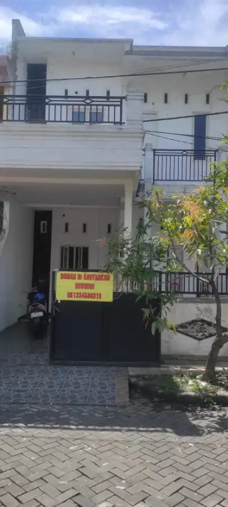 Di sewakan rumah siap huni di Pondok Candra jalan Semangka VII no 390