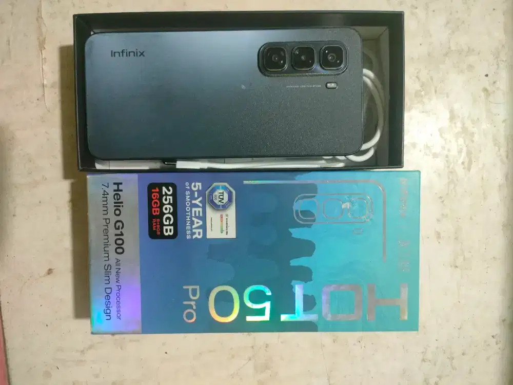 Infinix Hote 50 pro fullset ram 8/56