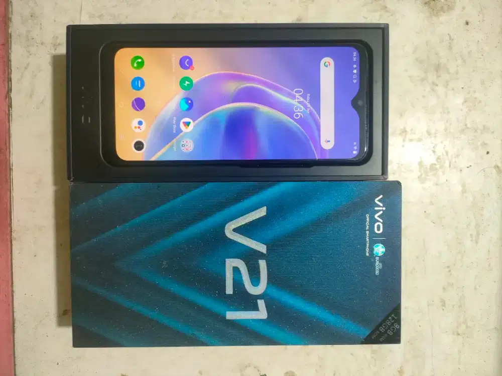 Vivo v21 fullset ram 8/128