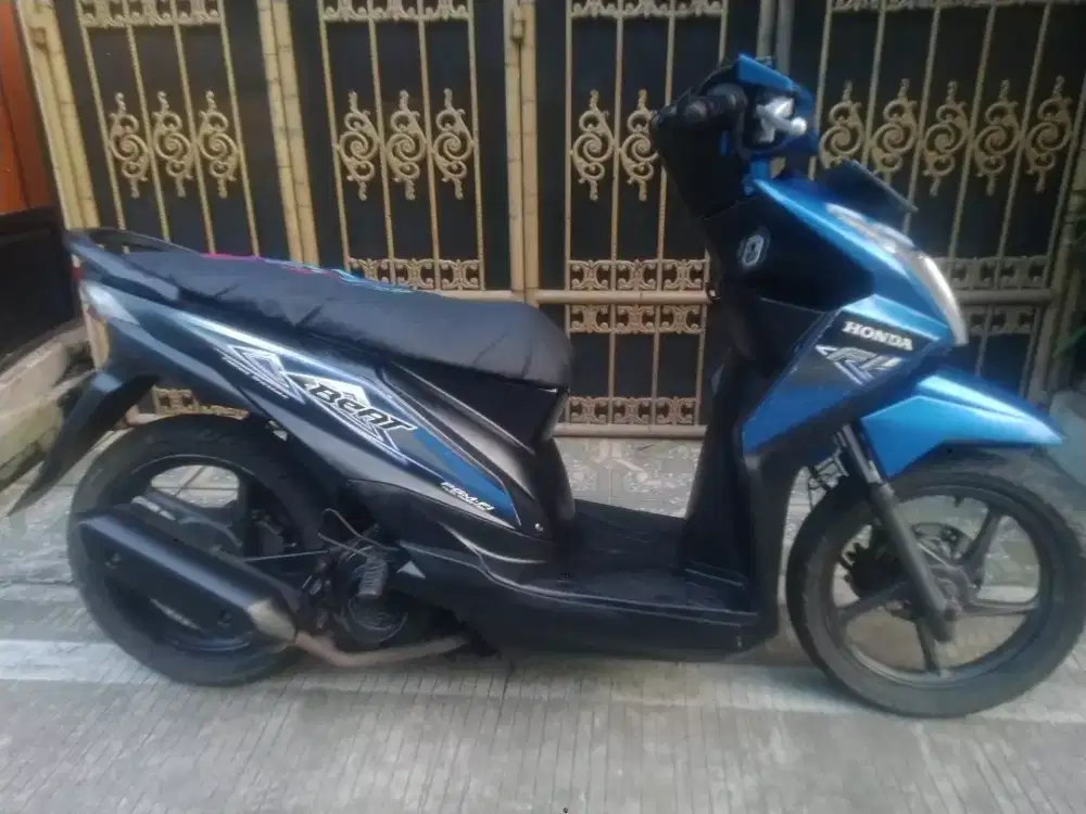 Honda Beat Fi 2013 stater kasar di bektim