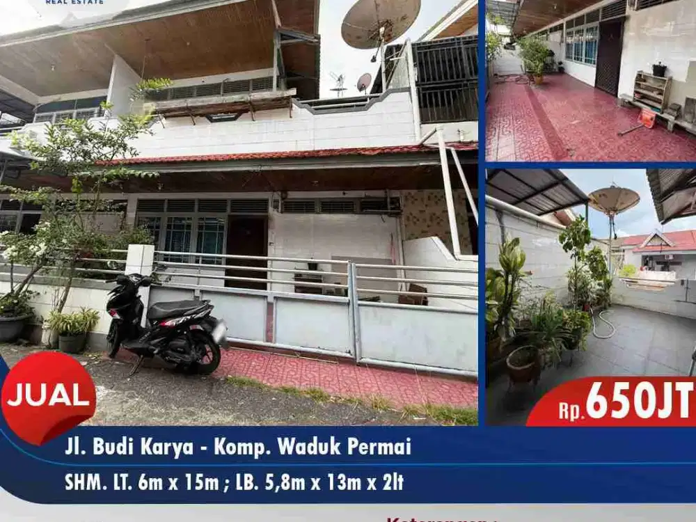 Rumah 2 lantai dekat Gajahmada
