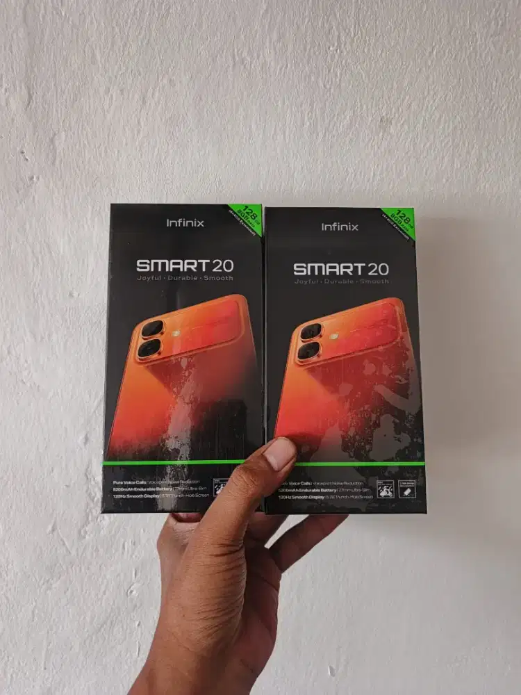 Fast respon WA Infinix Smart 20 4+4/128 Garansi resmi 1thn