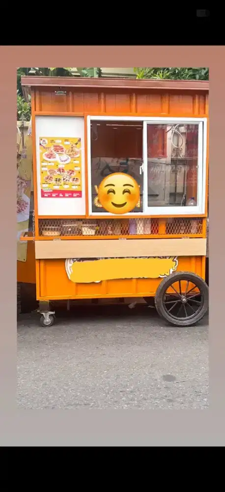 Gerobak Booth uk 1,5