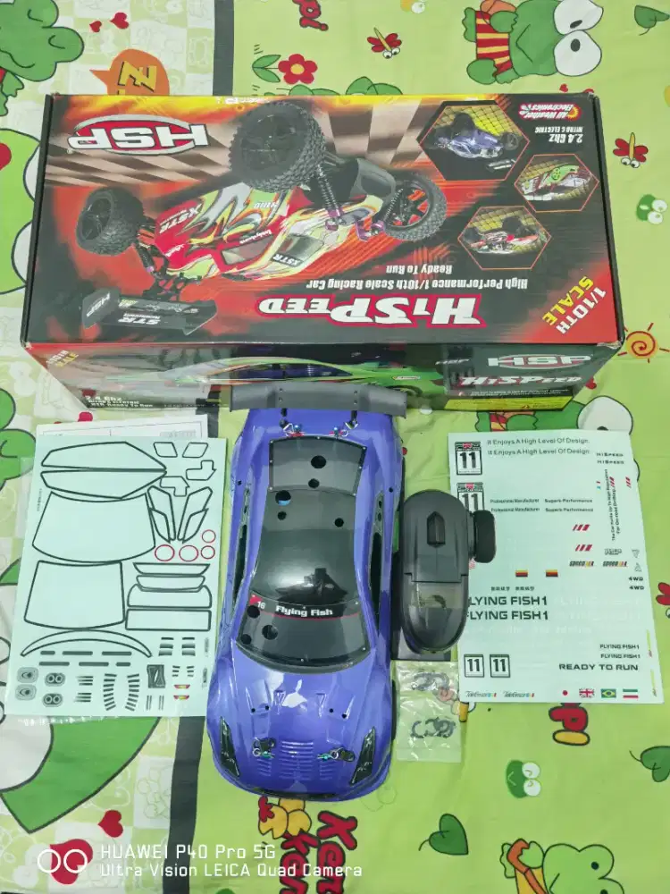 Jual Cepat RC Car Nitro Engine Drift OnRoad 1/10
