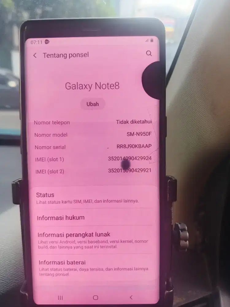 Jual cepat Samsung galaxy Note 8