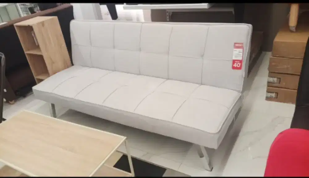 Promo sofabed light grey