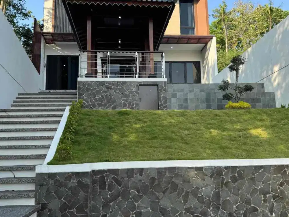 Villa Mewah View Sawah dan Bukit ada Kolam Renang Pribadi di Bangunjiwo dekat UMY, Keraton