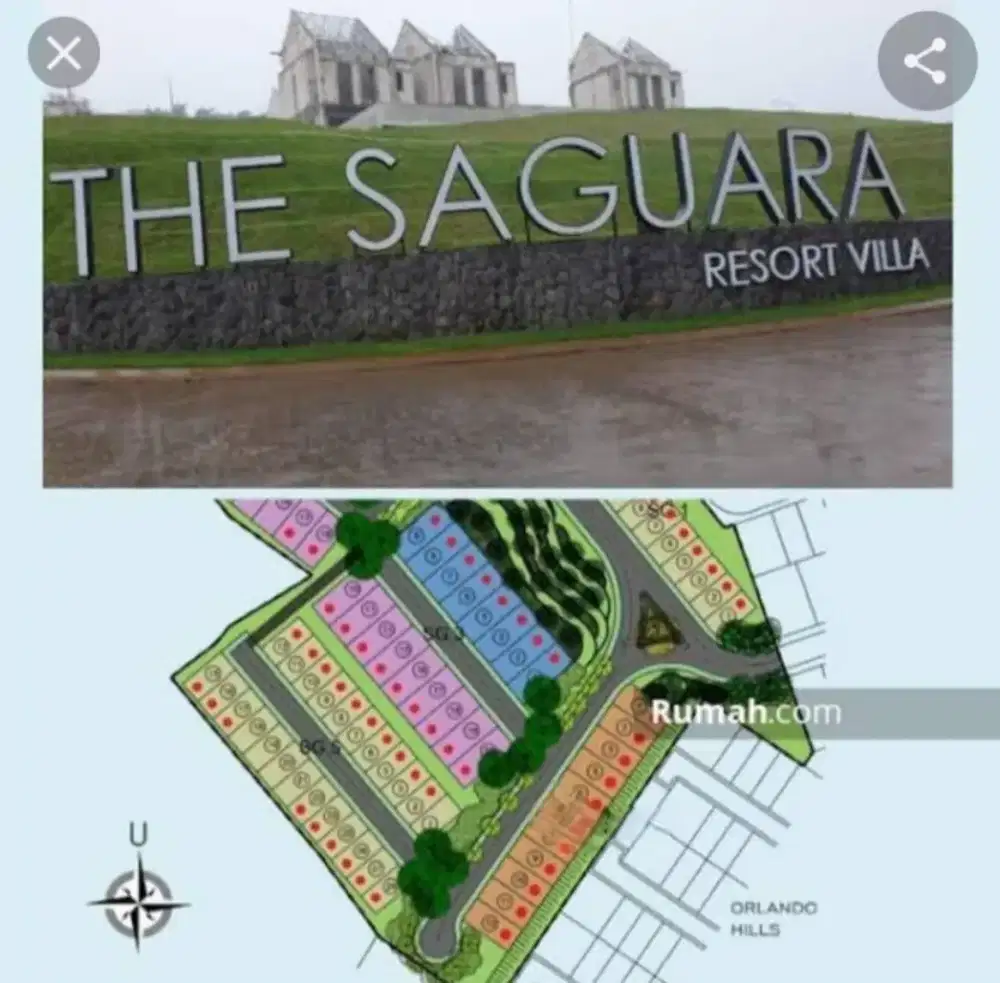 Jual Tanah kavling @ Taman Dayu cluster The Saguara