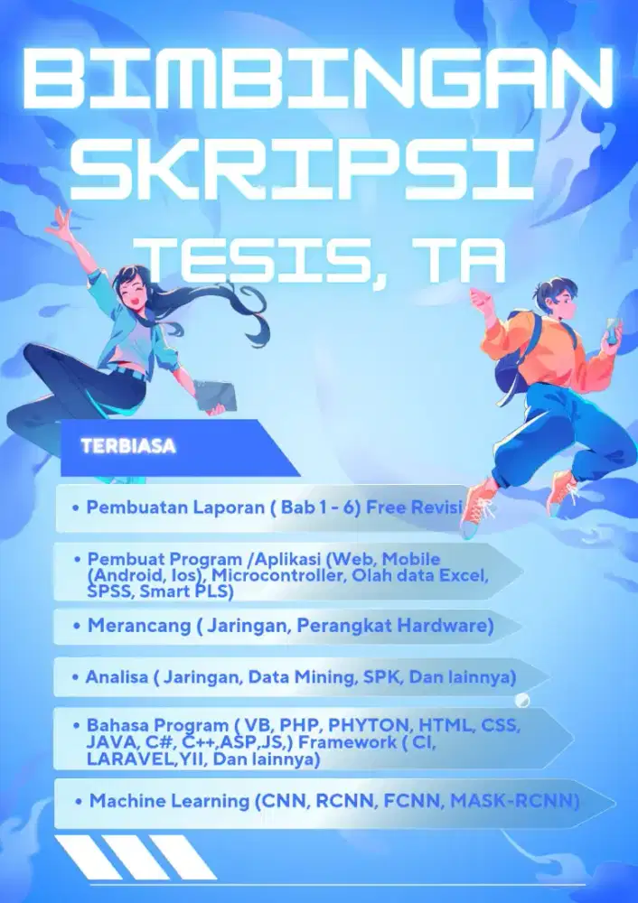 Lembaga Kursus Komputer, Bimbingan Skripsi, Tugas Akhir, Tesus