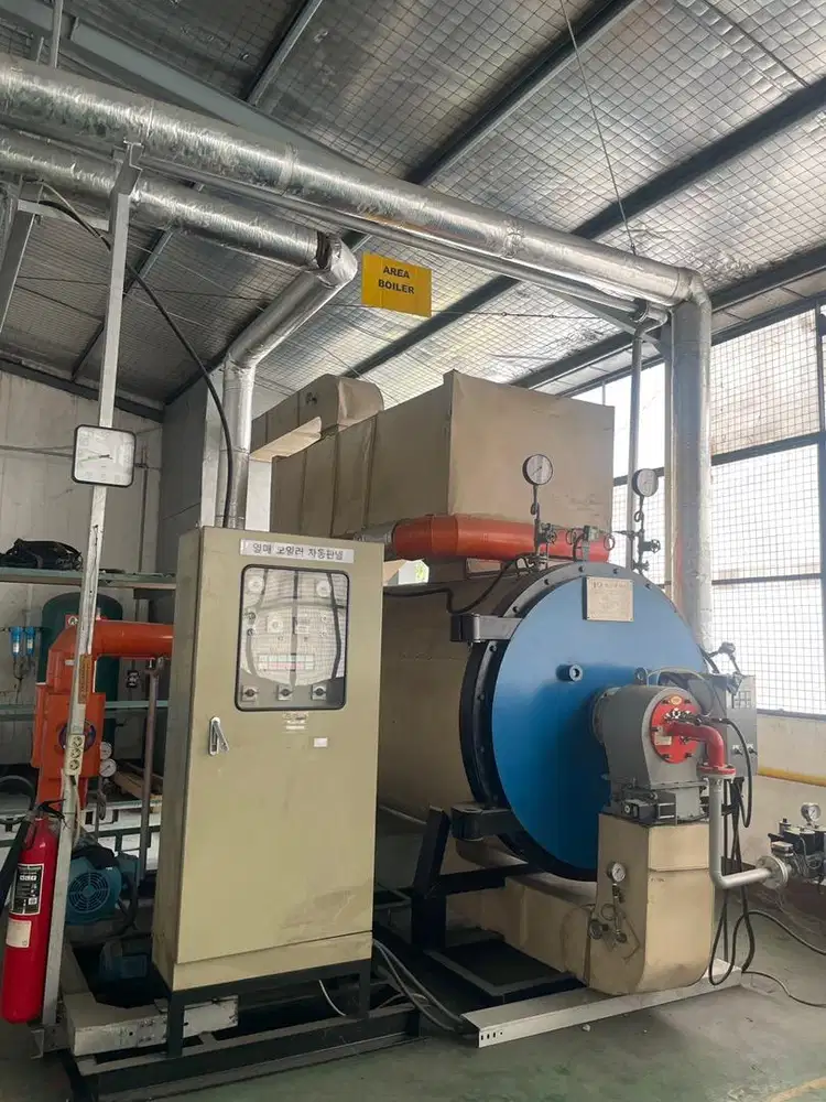 Mesin Boiler Thermal Oil Heater Bekas Seperti Baru