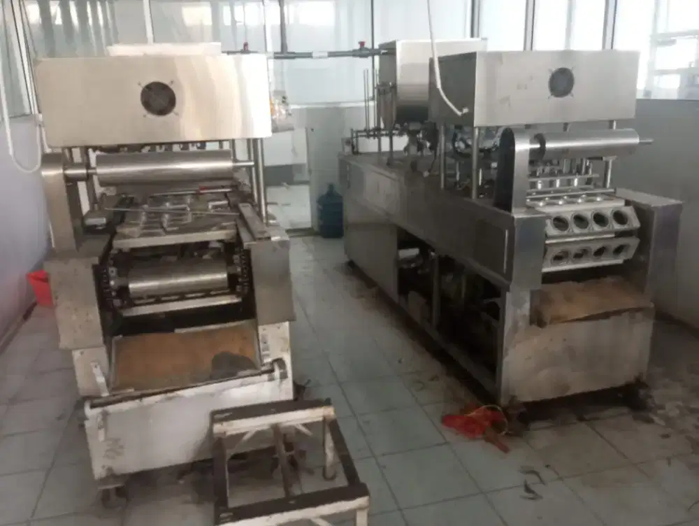 Mesin Cup Sealer 4 Line AMDK (air minum dalam kemasan)